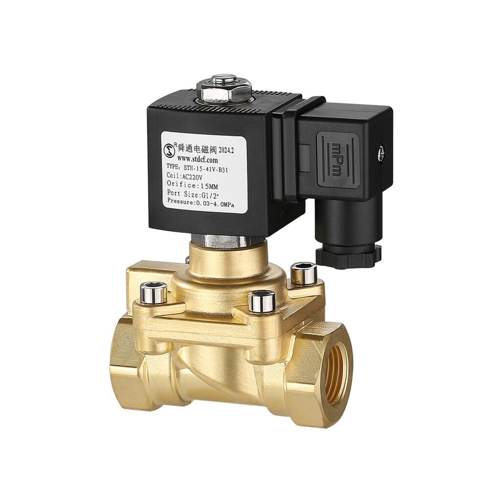 STH Series 2/2-Way High Pressure Solenoid Valve