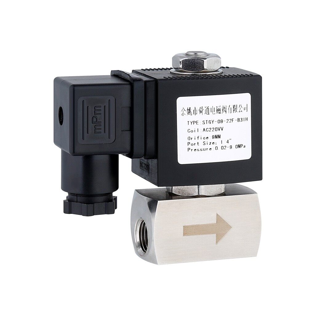 STTG Series 2/2-Way High Pressure Solenoid Valve